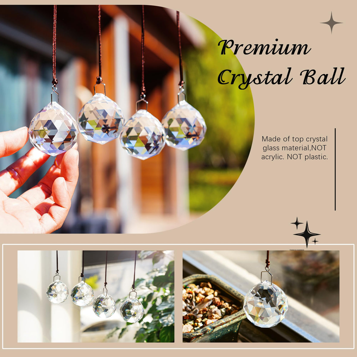 HDCRYSTALGIFTS chandelier-crystal-part elevates light fixtures with prismatic sparkle