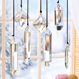 HDCRYSTALGIFTS durable crystal suncatchers resist scratches and last for years.