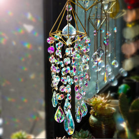 HDCRYSTALGIFTS garden decor idea enhances outdoor spaces with sparkle.