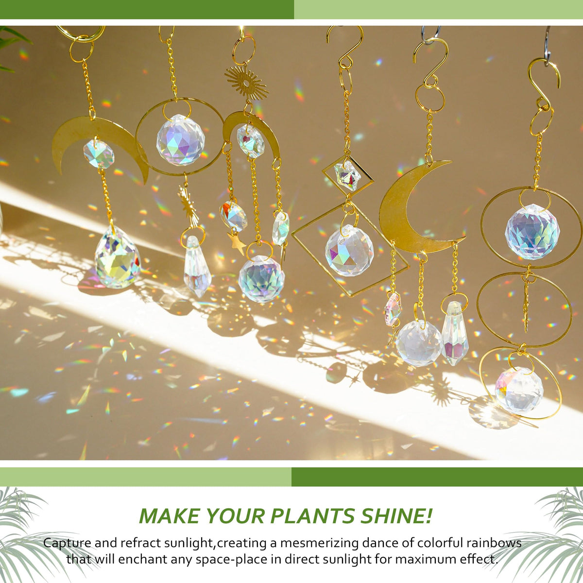 HDCRYSTALGIFTS versatile decor for garden porches and balconies adds color