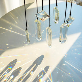 HDCRYSTALGIFTS garden suncatcher brightening outdoor spaces with shimmering color.