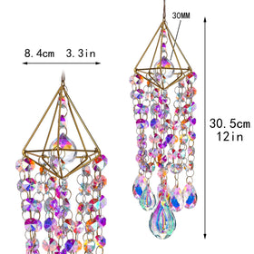 HDCRYSTALGIFTS 21.7 inch length boosts visibility in rooms.
