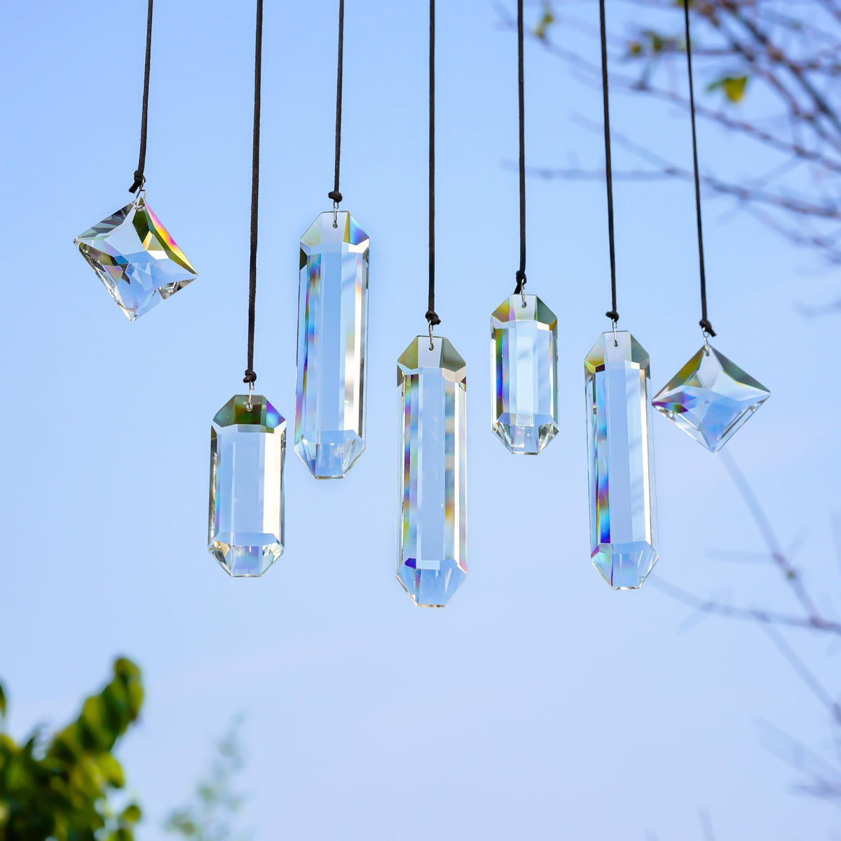 HDCRYSTALGIFTS modern grief gift sun catcher offers calm, reflective ambiance at home.