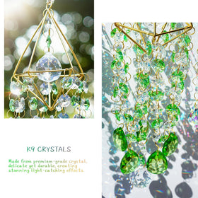 HDCRYSTALGIFTS premium crystals sparkle in sunlight