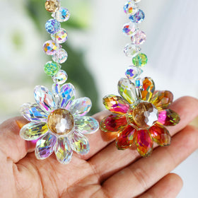 HDCRYSTALGIFTS crystal suncatchers disperse rainbows around rooms and outdoor spaces.