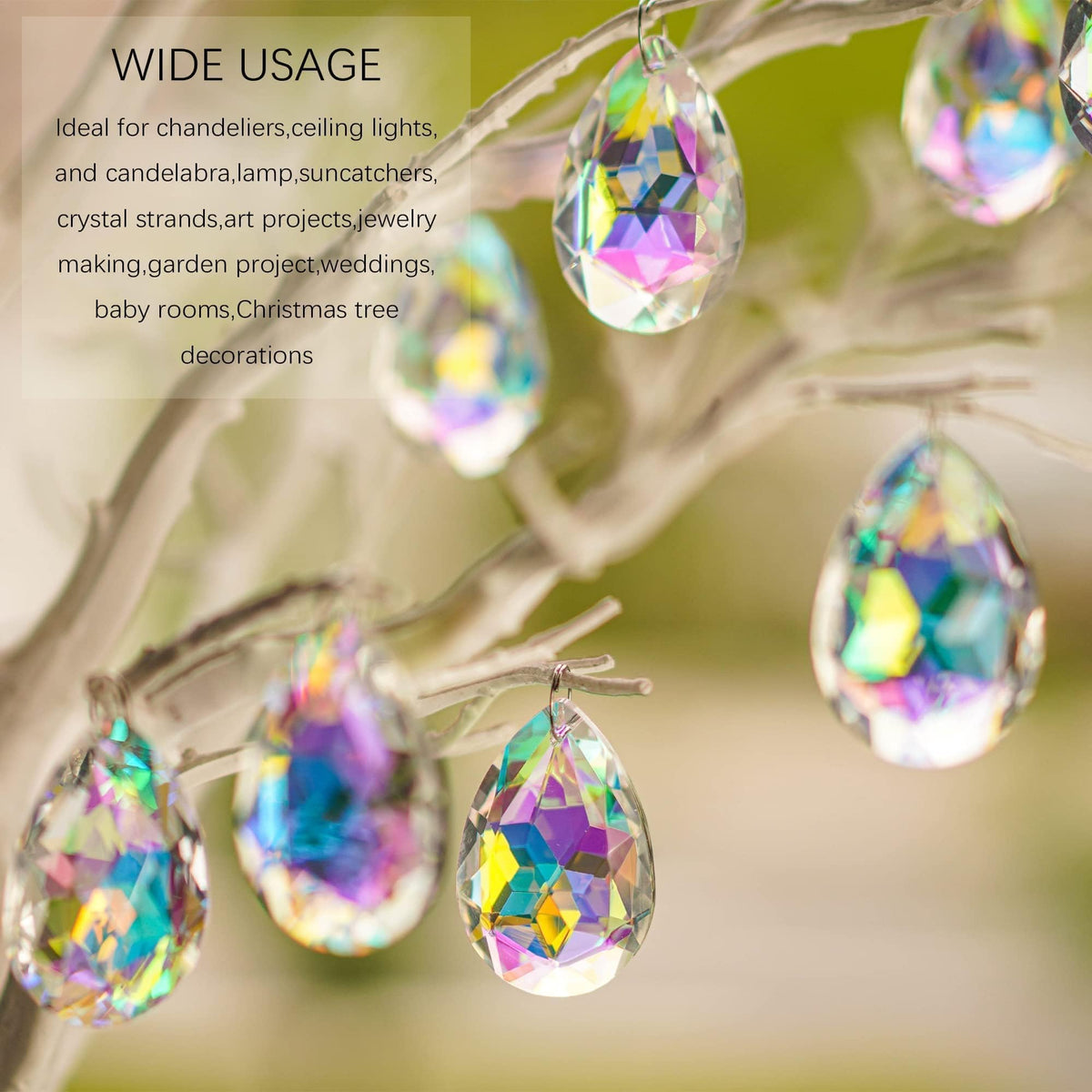 HDCRYSTALGIFTS crystal prisms as gifts for Christmas, birthdays, and celebrations.