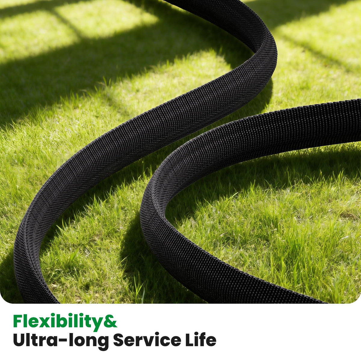 HDKing hose stores neatly with easy-roll design for compact spaces.