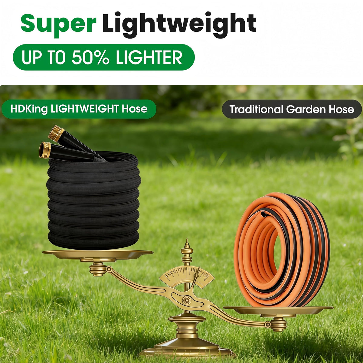 HDKing hose features thermal expansion joints to adapt to temperature changes.