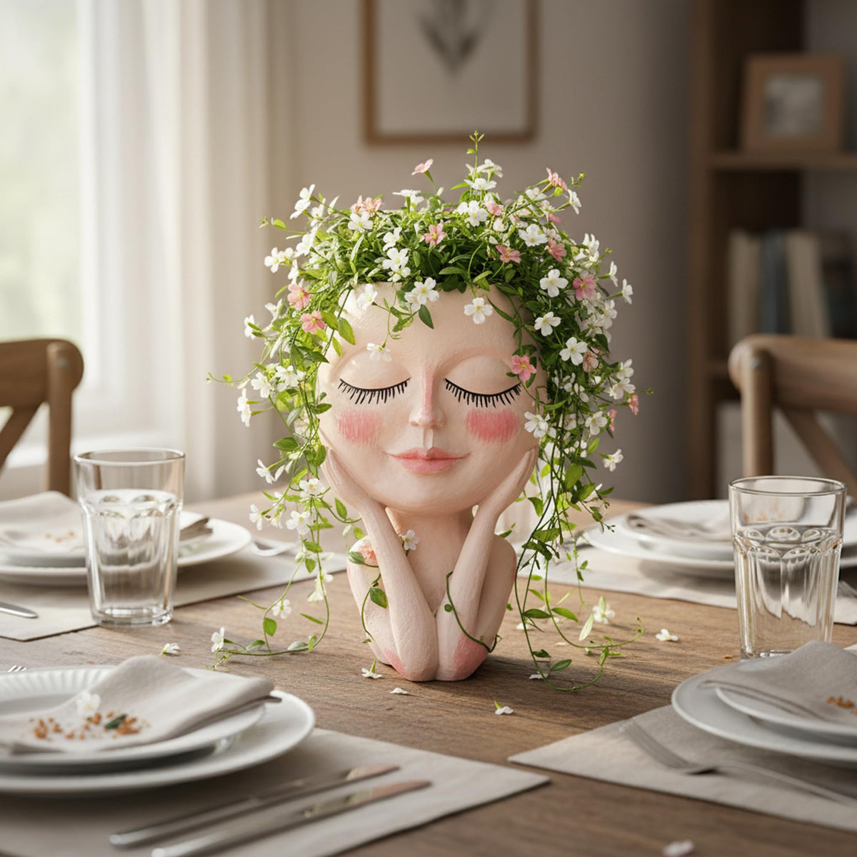 HDOOMN Face Planter Head table-top decor for desks