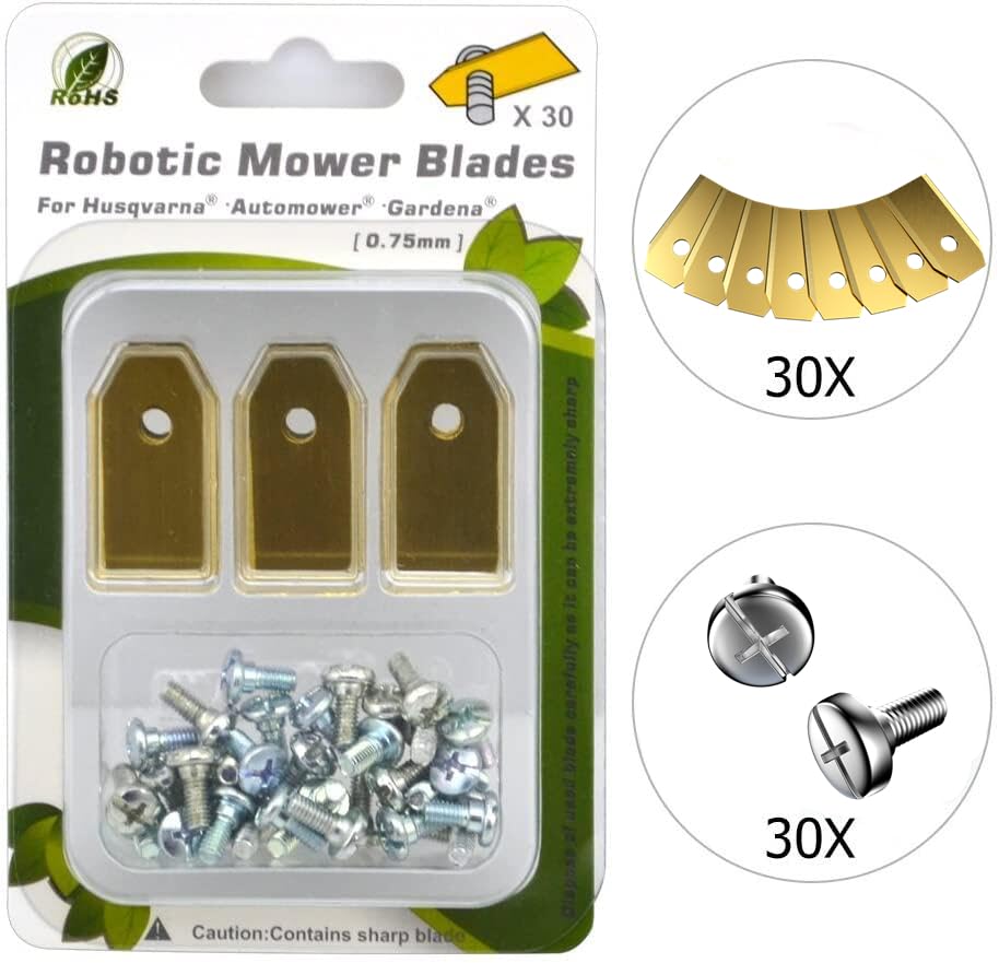 Headley Tools 30-blades packaging highlights durable coating and value