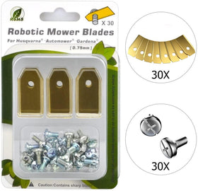 Headley Tools 30-blades packaging highlights durable coating and value