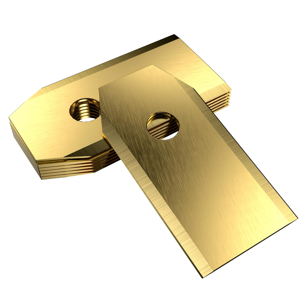 Headley Tools titanium-coated blade closeup for long-lasting, precise cutting