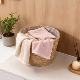 Healifty indoors wicker planter basket blending with farmhouse style.