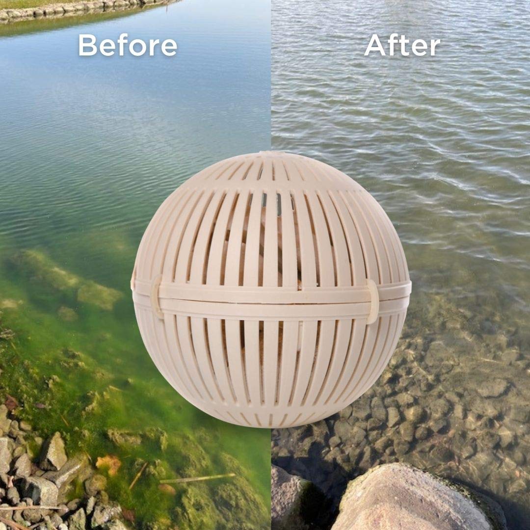 Healthy Ponds Aquasphere Pro bacteria-enzyme blend boosts water quality.