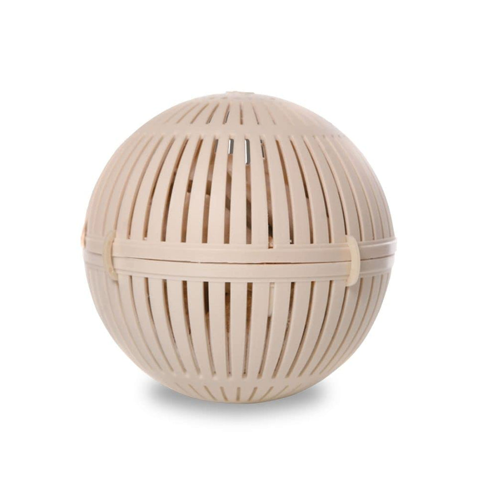 Healthy Ponds Aquasphere Pro sphere ready to treat a pond, reducing nutrients.
