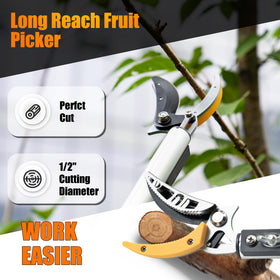 Heancare non-slip handle provides secure prune grip