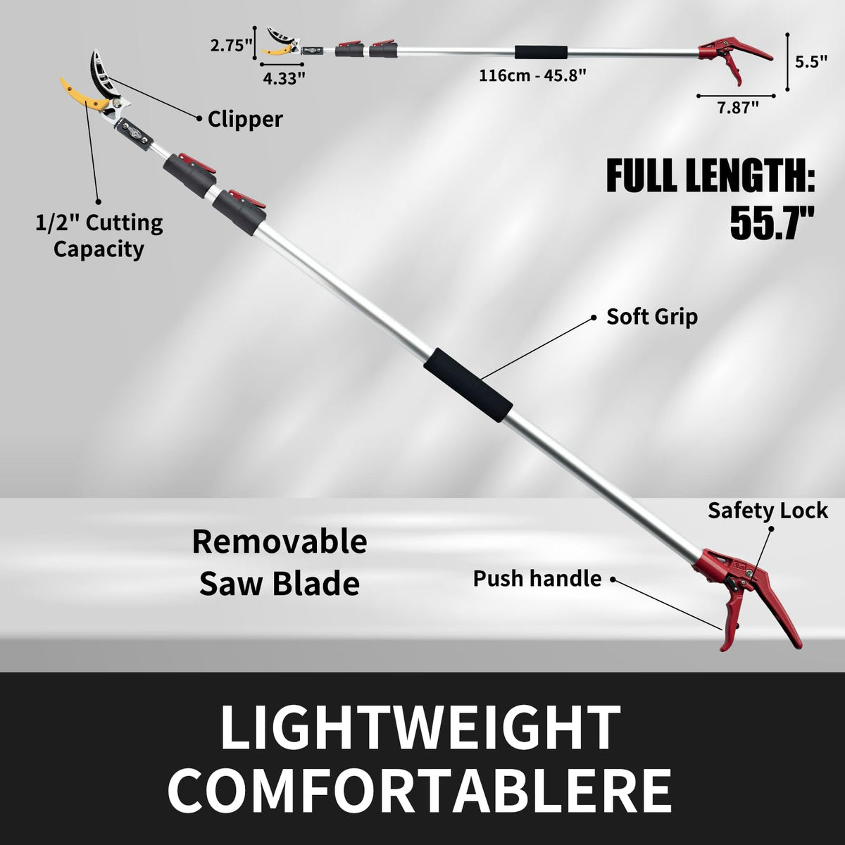 Heancare safety lock prevents accidental contact during use