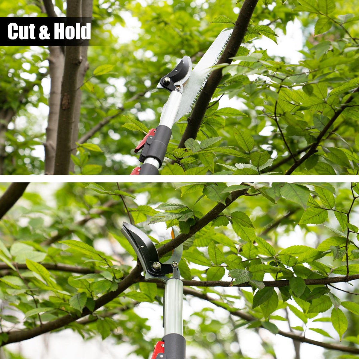 Heancare serrated saw blade cuts thicker trunks easily