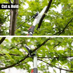 Heancare serrated saw blade cuts thicker trunks easily
