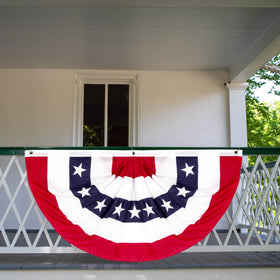 Heartome banner with three stainless grommets for secure hanging.