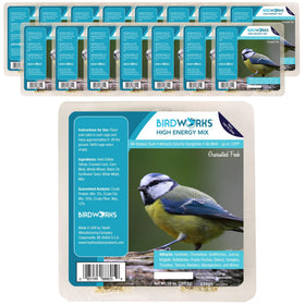 Heath Outdoor Products high-energy suet cake pack 16 attracts year-round songbirds