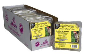 Made in USA, Michigan-based Heath Bird's Blend suet supports local production.