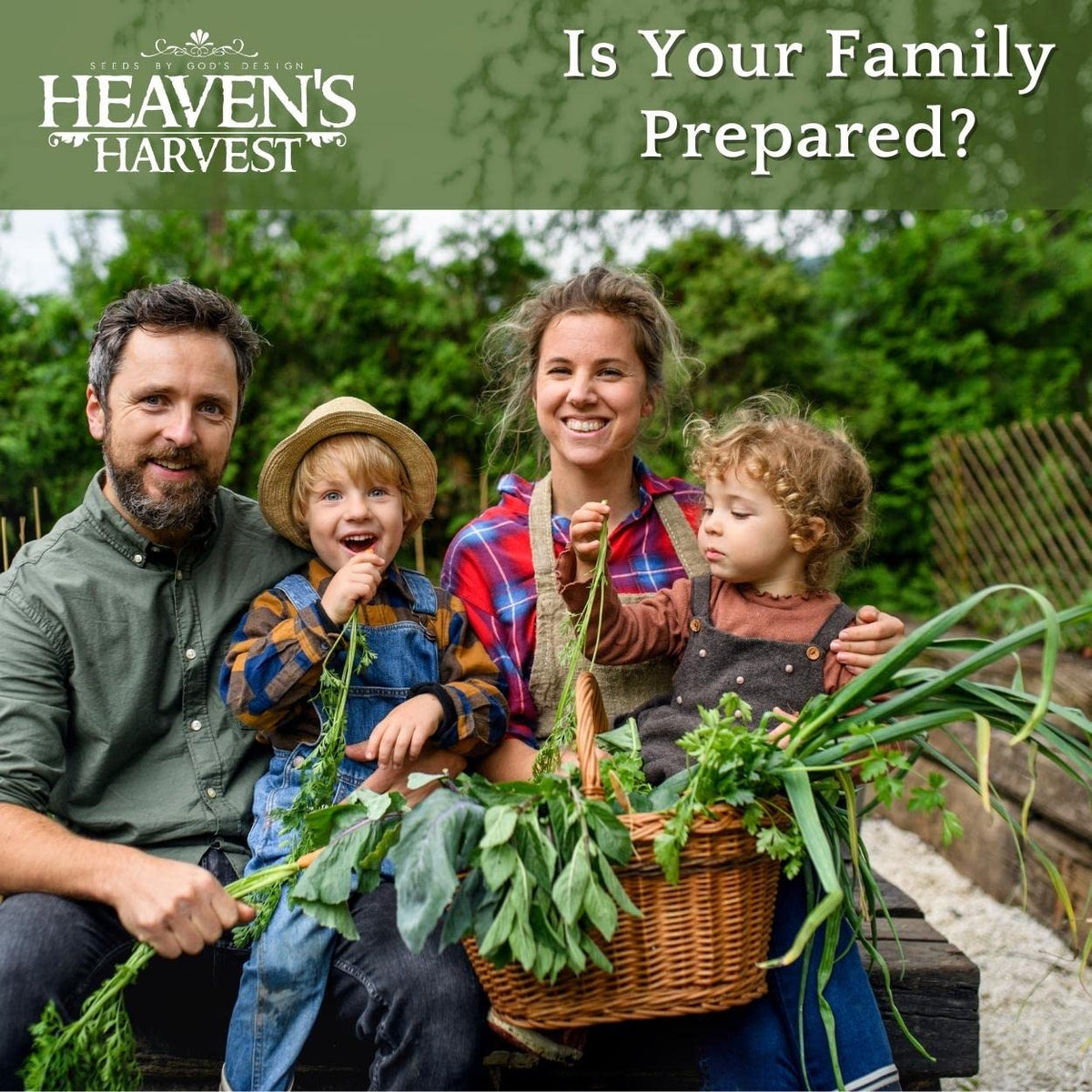 HEAVEN'S HARVEST Clyde's Garden Planner insert aiding garden planning.