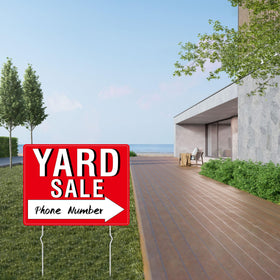 Hebayy large arrows guide shoppers to your sale clearly.