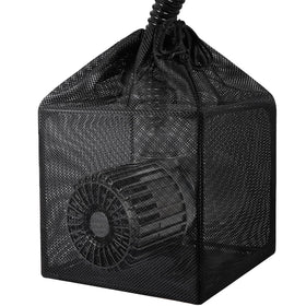 Hecaty pond filter bag with frame inside supports open structure for better flow