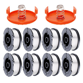 Hechuang 10-pack spools front view for quick lawn care replacements