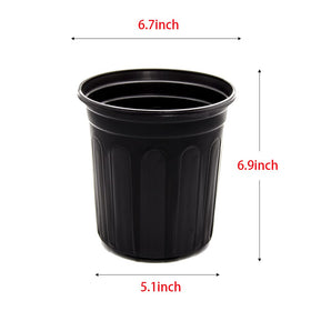 HECTOLIFE 1-gallon nursery pot rim top close-up emphasizes sturdy grip
