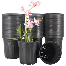 HECTOLIFE 1-gallon nursery pot side view highlights lightweight durability for easy handling