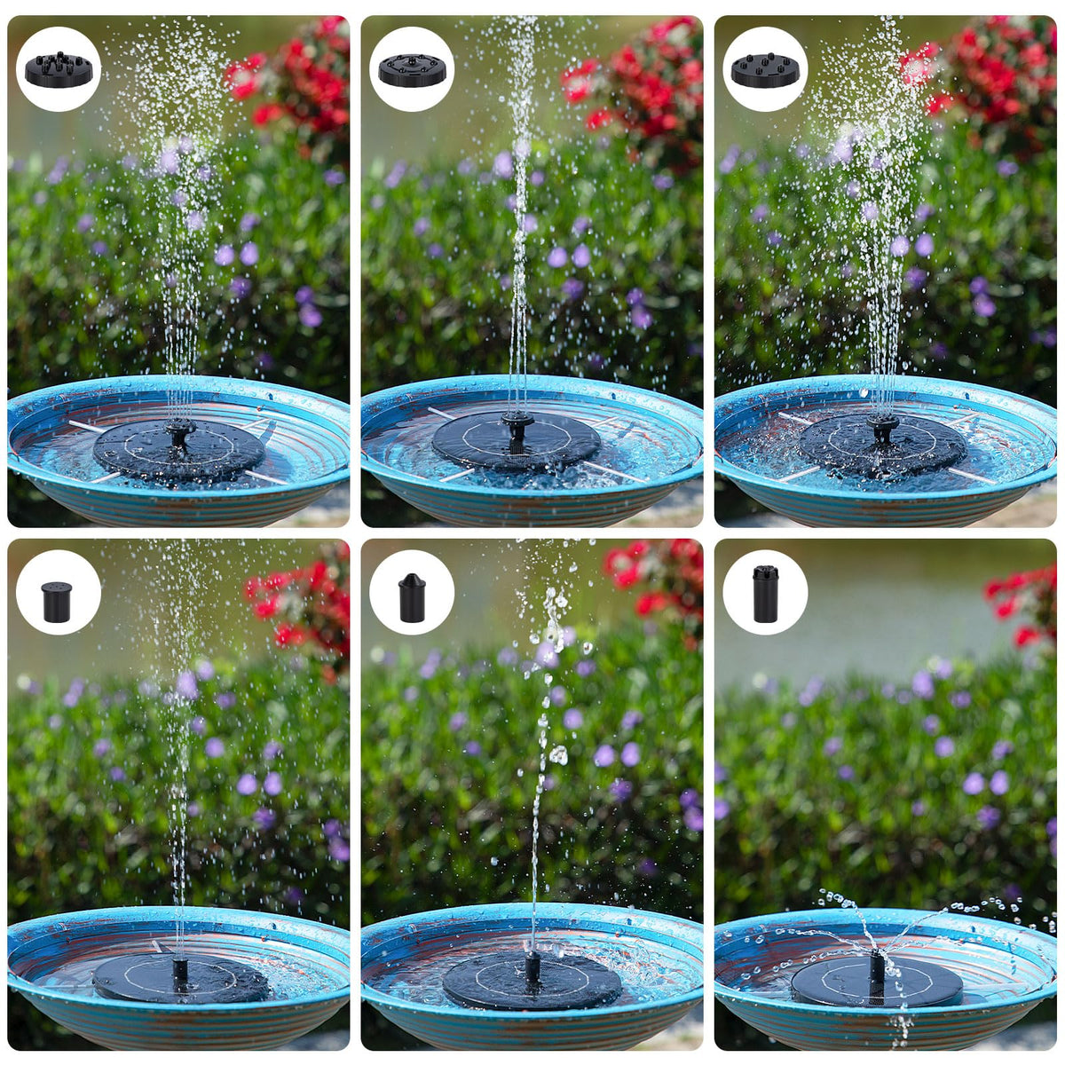 HEDETM silent floating pump keeps outdoor fountain operation quiet.