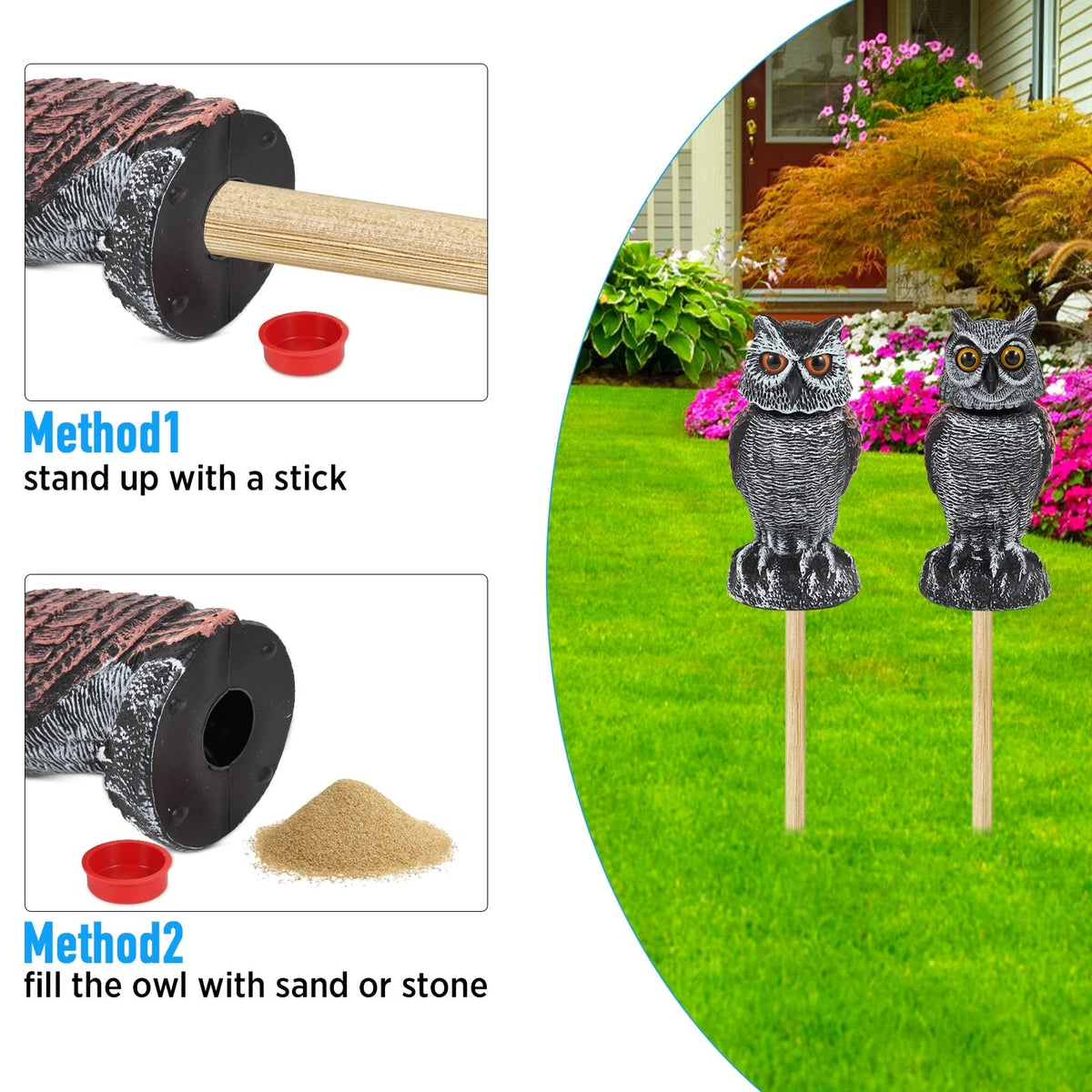 Hedoc base anchor and sand-fill ensure stable outdoor placement.
