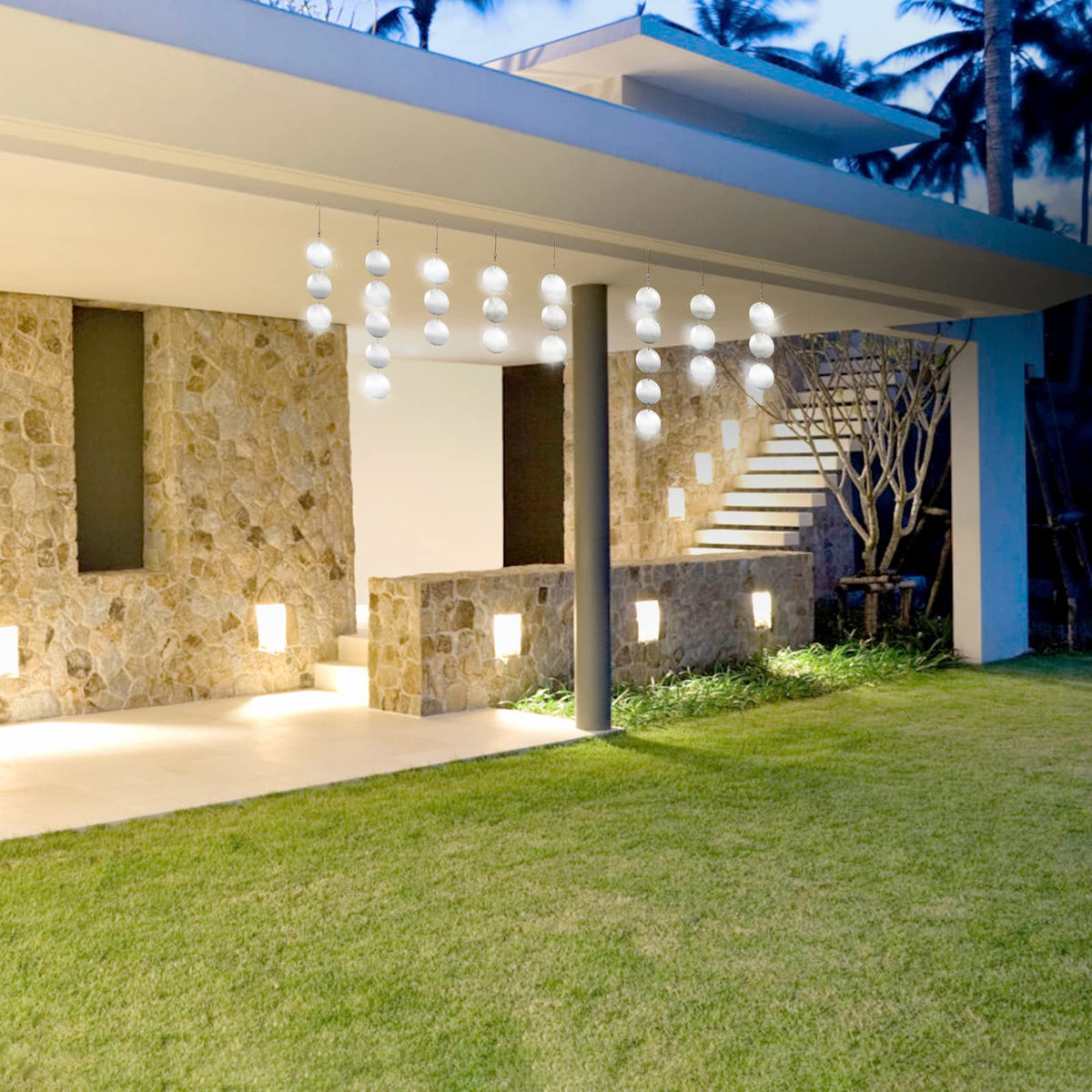 Hedoc outdoor bird deterrent blends with spaces while deterring birds with reflections.