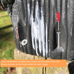 Hedoc 2-pack protects plants from pests like pigeons and squirrels.