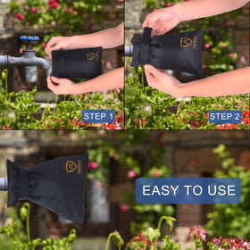 Hedoc Pro four-season protection for outdoor spigots