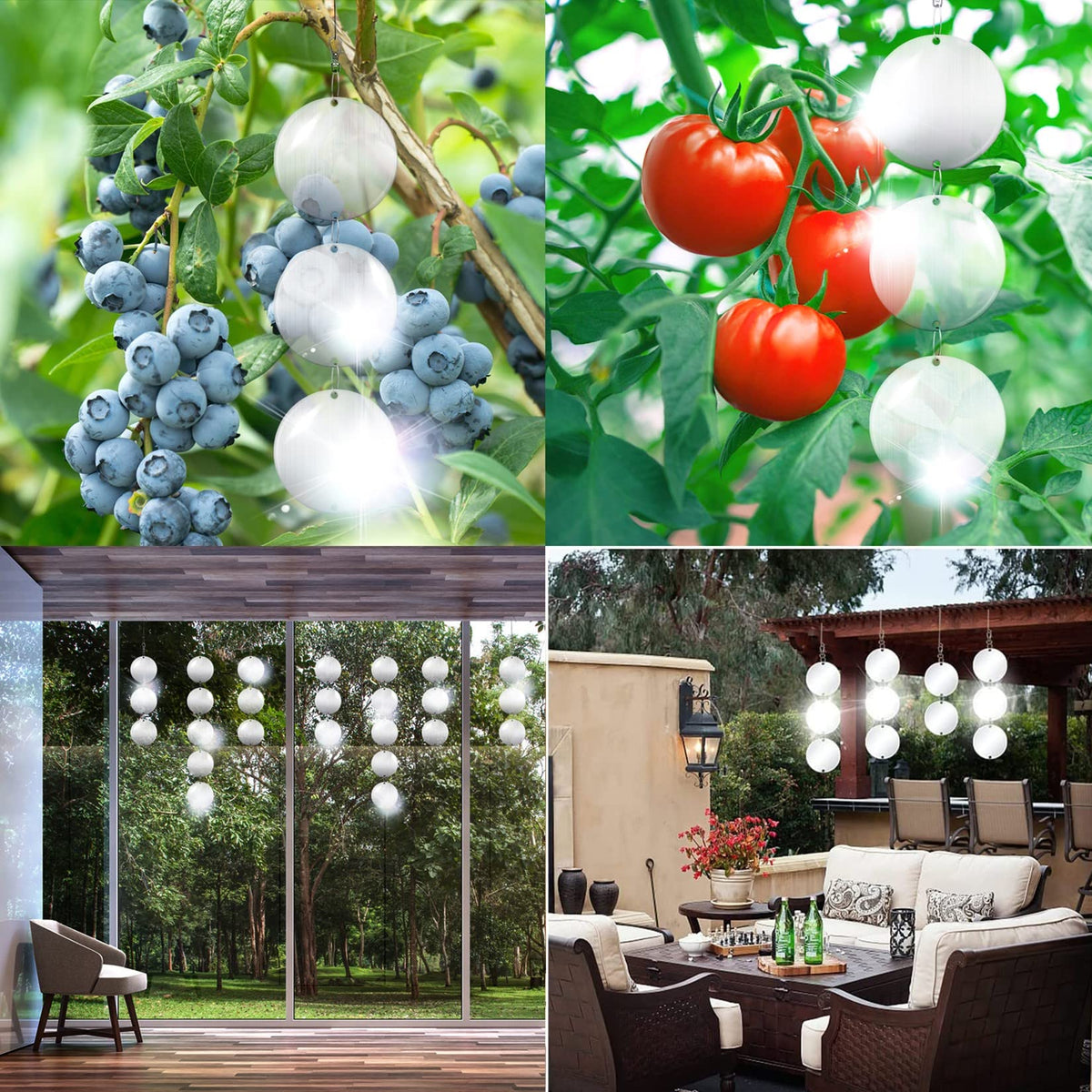 Hedoc weather-resistant deterrent complements outdoor spaces while keeping birds away.