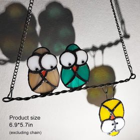 HEDYANER hanging suncatcher for kitchen or entry adds color and charm.