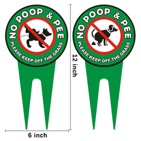 Hefuner please keep off the grass sign, ideal for lawns and gardens.