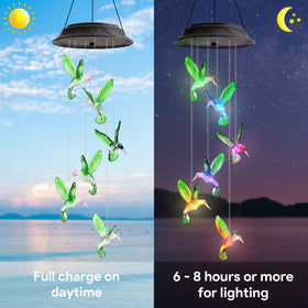 HEGUD IP65 waterproof wind chime stays reliable in rain for outdoor spaces.