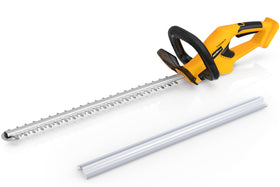 HEINPRO cordless hedge trimmer with 22-inch blade for precise trimming
