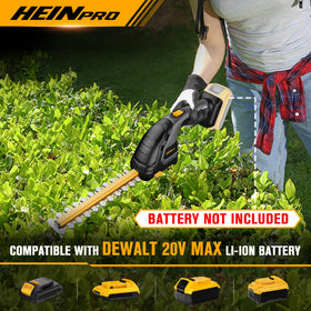 HEINPRO 2-in-1 tool offers precise grass and edge trimming.