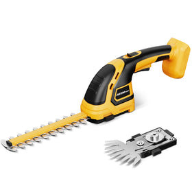 HEINPRO hedge trimmer with DEWALT 20V compatibility for flexible power options
