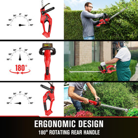 Lightweight at 4.4 pounds reduces arm fatigue during long trimming sessions