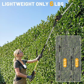 Overload safety protection enhances stability during heavy trims.