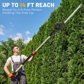 150-degree adjustable head for precise cuts from multiple angles.