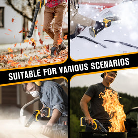HEINPRO versatile attachments kit for multiple cleanup tasks