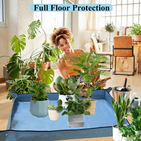 HejVulkan blue mat makes a thoughtful plant lover gift