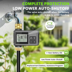 HEKIWAY adjustable-flow drippers tailor watering to plant needs